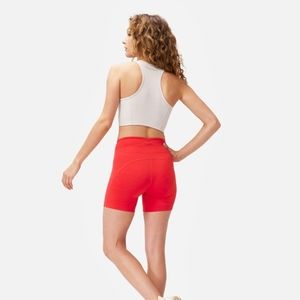 Outdoor Voices Flex 5" Short in Scarlett